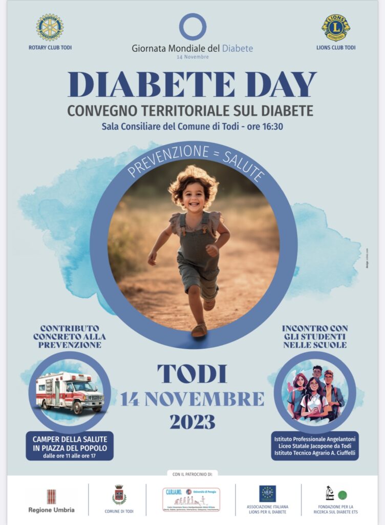 “DIABETE DAY” Convegno territoriale sul Diabete 14 Novembre 2023 Todi
